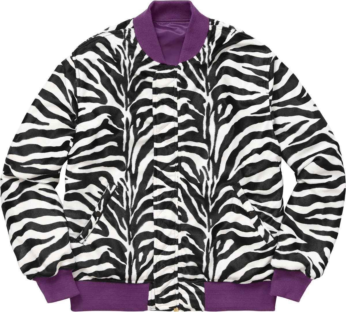 Contrast Stitch Reversible MA-1 Jacket view 7